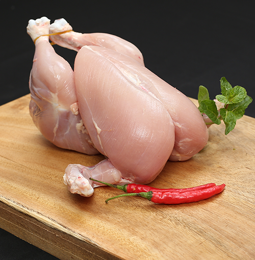 Dressed Chicken Without Skin (1100 Gram)