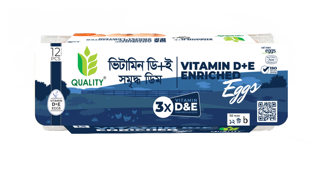 Quality Vitamin D+E Enriched Eggs (1 DOZEN)